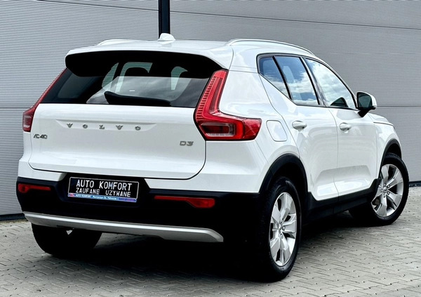 Volvo XC 40 cena 107999 przebieg: 139953, rok produkcji 2018 z Siewierz małe 781